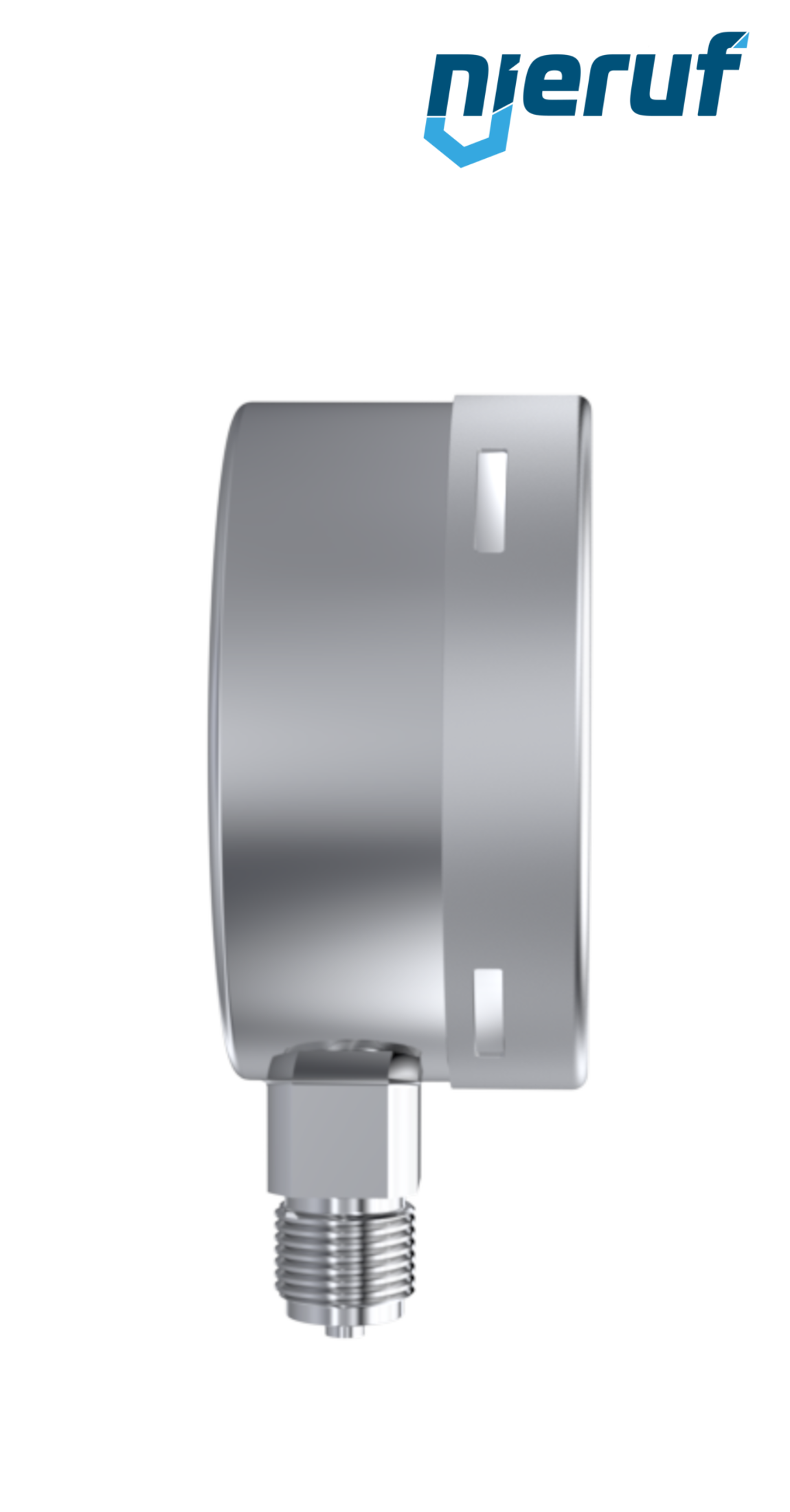 Manometer G 1/2" radial 100 mm Edelstahl MM07 0 - 25,0 bar ohne Füllung, trocken