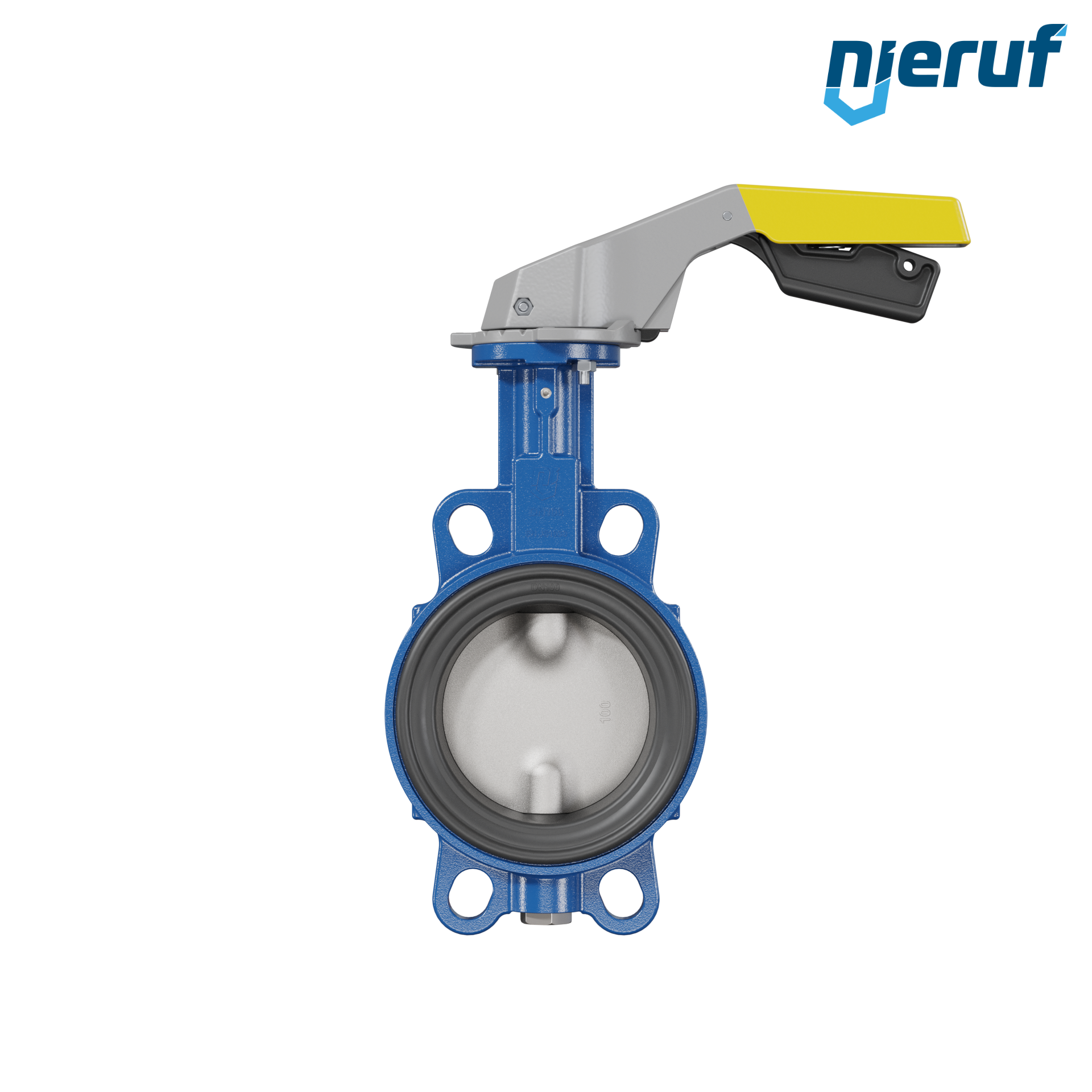 Absperrklappe AK01 DN 100 PN6-PN10-PN16 & ANSI150 DVGW-Gas