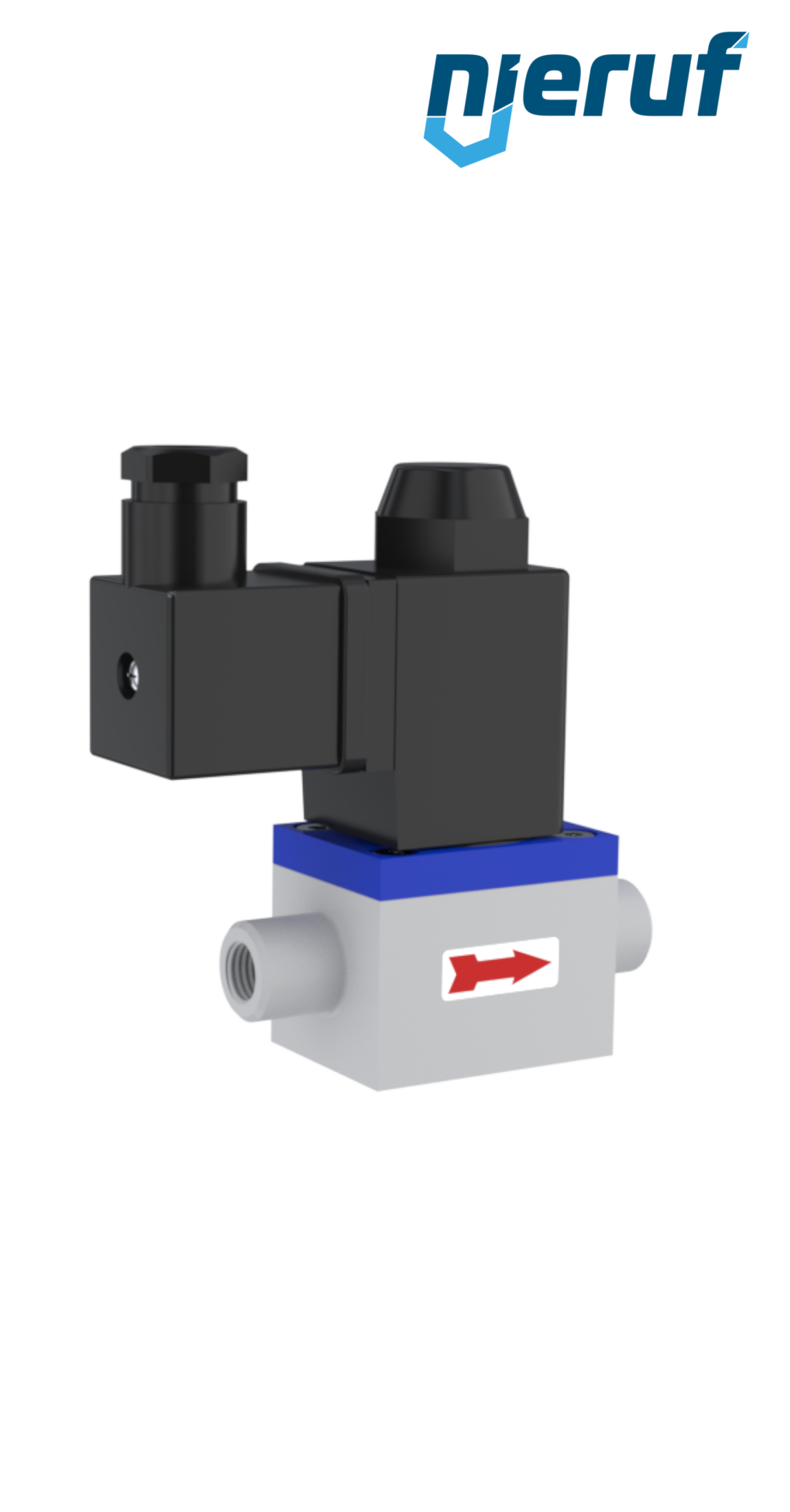 PTFE-Magnetventil DN2,0 KV02 EPDM 24V DC